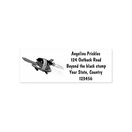 Flying Tortoise Permastempel (Design)