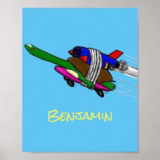 Flying Tortoise Poster (Vorne)