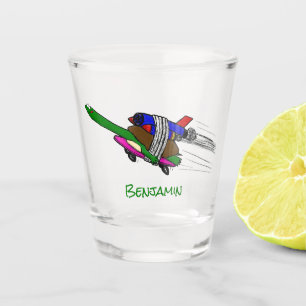 Flying Tortoise Schnapsglas
