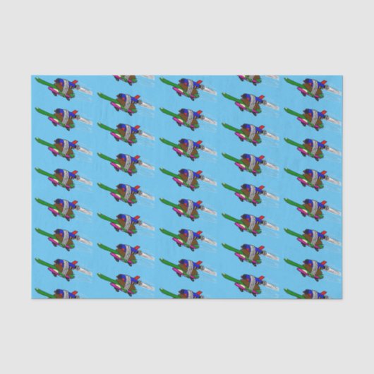 Flying Tortoise Seidenpapier (Vorderseite)