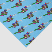 Flying Tortoise Seidenpapier (Ausschnitt)