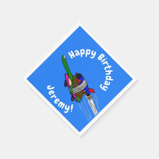 Flying Tortoise Serviette (Ecke)