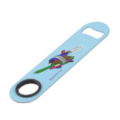 Flying Tortoise Speed Flaschenöffner (Rückseite Schrägansicht)