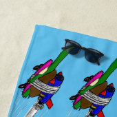 Flying Tortoise Strandtuch (Beispiel)