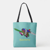 Flying Tortoise Tasche (Rückseite)