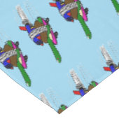 Flying Tortoise Tischdecke (Schrägansicht)