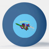 Flying Tortoise Tischtennisball (Rückseite)