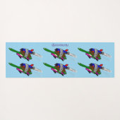 Flying Tortoise Yogamatte (Rückseite (Horizontal))