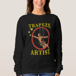 Flying Trapeze Artist Aerial Silk Darstellend Arts Sweatshirt