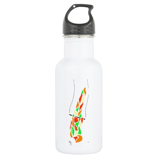 Flying Trapeze Planche Trinkflasche (Vorderseite)