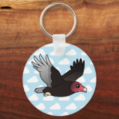 Flying Turkey-Geiture Schlüsselanhänger (Vorderseite)