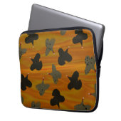 Flying Turkey Sunset Laptopschutzhülle (Vorderseite Links)