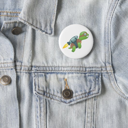 Flying Turtle mit Jetpack Button (Beispiel)
