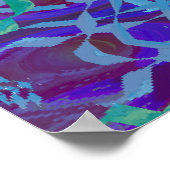 Flying Turtle Poster (Ecke)