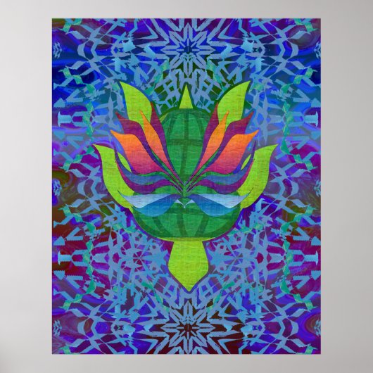 Flying Turtle Poster (Vorne)