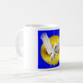Flying Unicorn Kaffeetasse (Vorderseite Links)