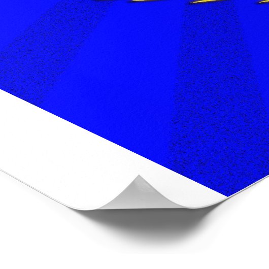 fLYING UNICORN Poster (Ecke)