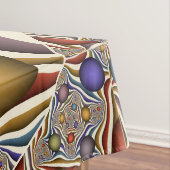 Flying Up, farbenfrohe, moderne, Abstrakte Fraktal Tischdecke (Beispiel)