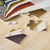 Flying Up, farbenfrohe, moderne Abstrakte Fraktale Puzzle (Seite)