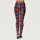 Flying Valentine Hearts Leggings (Rückseite)