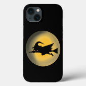 Flying Wicked Hexe-Silhouette Case-Mate iPhone Hülle (Rückseite)