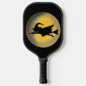 Flying Wicked Hexe-Silhouette Pickleball Schläger (Vorderseite)