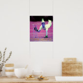 Flying Wickets Poster (Küche)