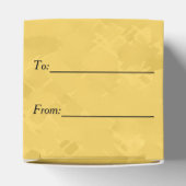 Flying Wild Ducks Yellow Geschenkschachtel (Oben)