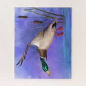 Flying Wild Mallard Duck Puzzle (Vertikal)