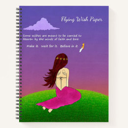 Flying Wish Paper-Notebook Notizblock