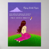 Flying Wish Paper Poster (Vorne)