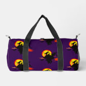 Flying Witch with full moon Duffle Bag (Vorderseite)