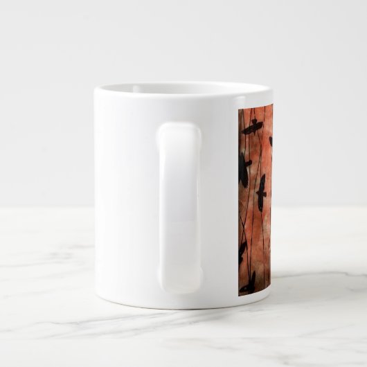 Flying with Dreams Jumbo-Tasse (Rückseite)