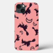 Flying witter zwischen Halbmond zu Halloween-Nacht Case-Mate iPhone Hülle (Rückseite)