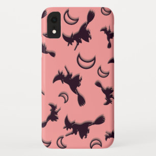 Flying witter zwischen Halbmond zu Halloween-Nacht Case-Mate iPhone Hülle