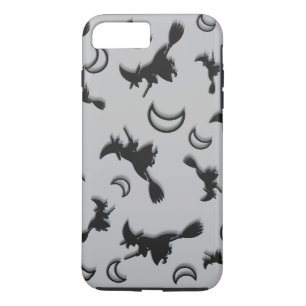Flying witter zwischen Halbmond zu Halloween-Nacht Case-Mate iPhone Hülle