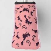 Flying witter zwischen Halbmond zu Halloween-Nacht Golf Headcover (Rotieren 90)