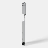 Flying witter zwischen Halbmond zu Halloween-Nacht iPhone Hülle (Rechte Seite)