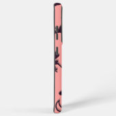 Flying witter zwischen Halbmond zu Halloween-Nacht Samsung Galaxy Hülle (Rechte Seite)