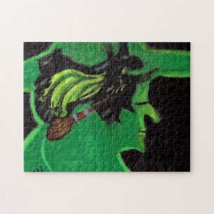 FLYING WIZARD OF OZ WICKED WITCH PUZZLE