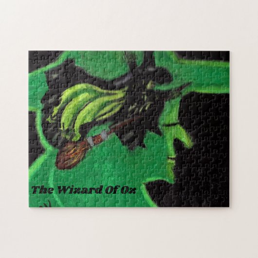 FLYING WIZARD OF OZ WICKED WITCH PUZZLE (Horizontal)