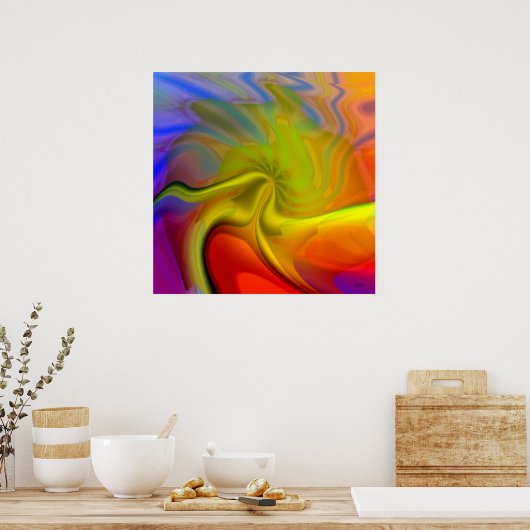 Flying Woolee Master Poster (Küche)