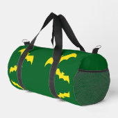 Flying Yellow Halloween Bats Duffle Bag (Rechte Ecke)