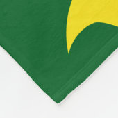 Flying Yellow Halloween Bats Fleecedecke (Ecke)