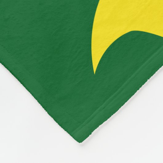 Flying Yellow Halloween Bats Fleecedecke (Ecke)