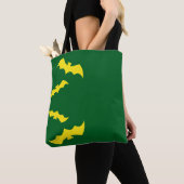 Flying Yellow Halloween Bats Tasche (Von Nahem)