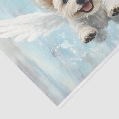 Flying Yorkshire Terrier with Wings AV1 Decoupage Seidenpapier (Ausschnitt)