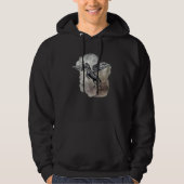 Flying Zebra in Storm Clouds Hoodie (Vorderseite)
