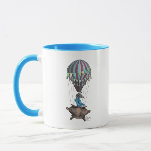 Flying Zebra Tasse (Links)
