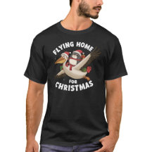 Flying Zuhause für Christmas T - Shirt